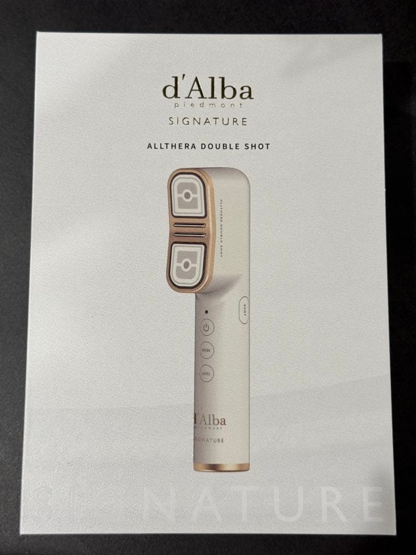 最終価格）d'Alba ダルバ　オールセラダブルショット　美顔器