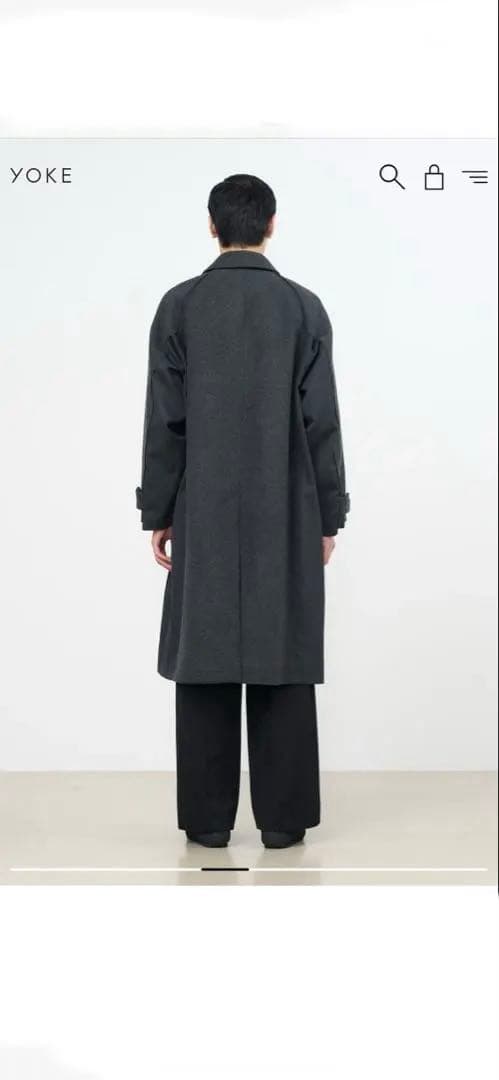 YOKE×Graphpaper Connected BalCollarCoat