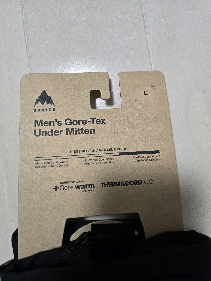 BURTON バートン GORE-TEX ミトングローブ メンズ Lサイズ