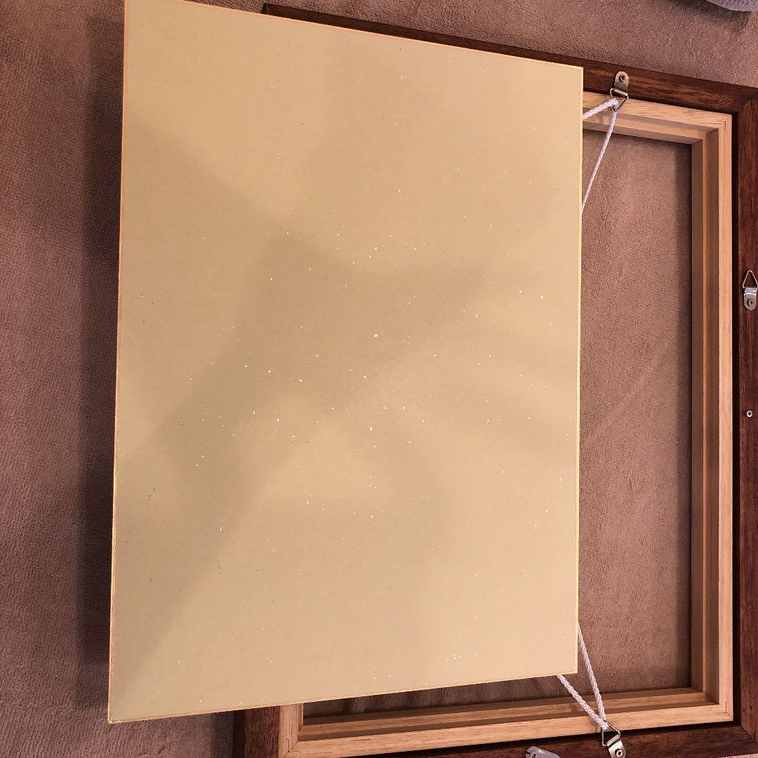 幽石かくの唄、額縁付き「30×39」
