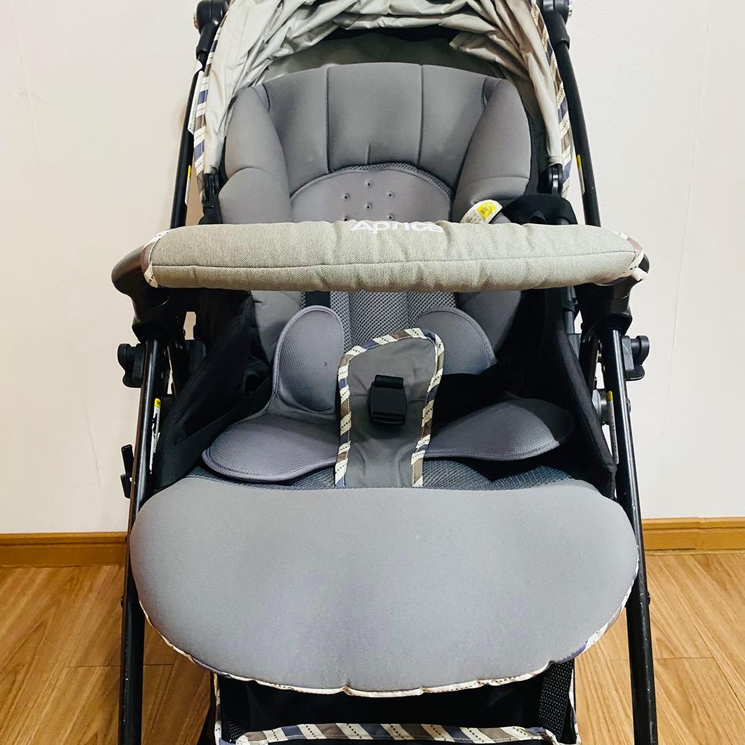 Aprica アップリカ ラクーナエアーコンパクト 限定モデル グレー