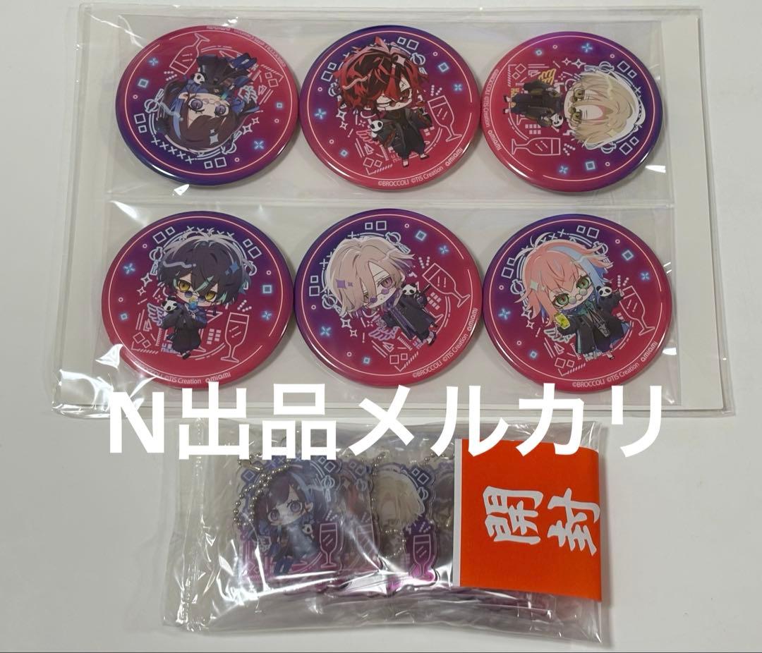 UN:LOGICAL アンロジカル　あみあみ　缶バッジ　アクリルキーホルダー