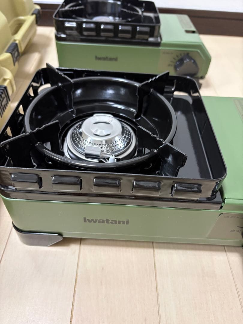 未使用 iwatani タフまる Jr. アウトドアコンロ 2台セット