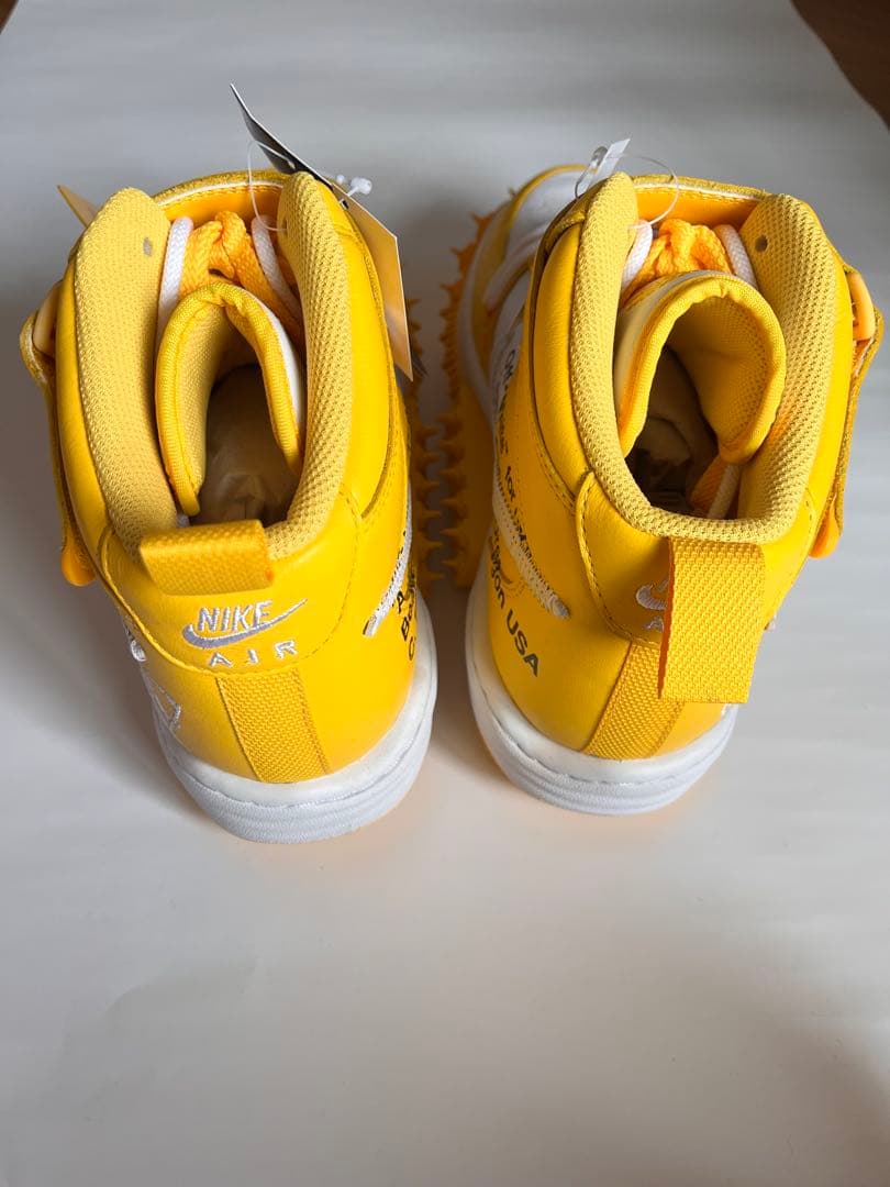 靴 Nike Air Force 1 Mid SP LTHR Off-White