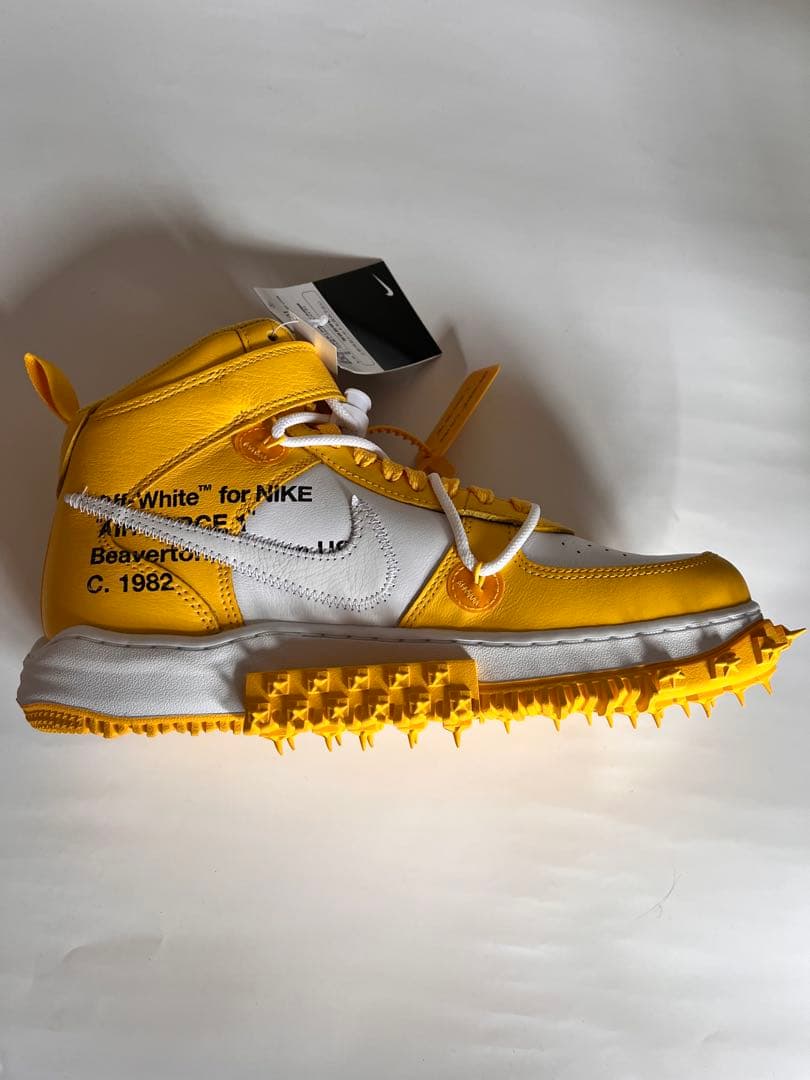 靴 Nike Air Force 1 Mid SP LTHR Off-White
