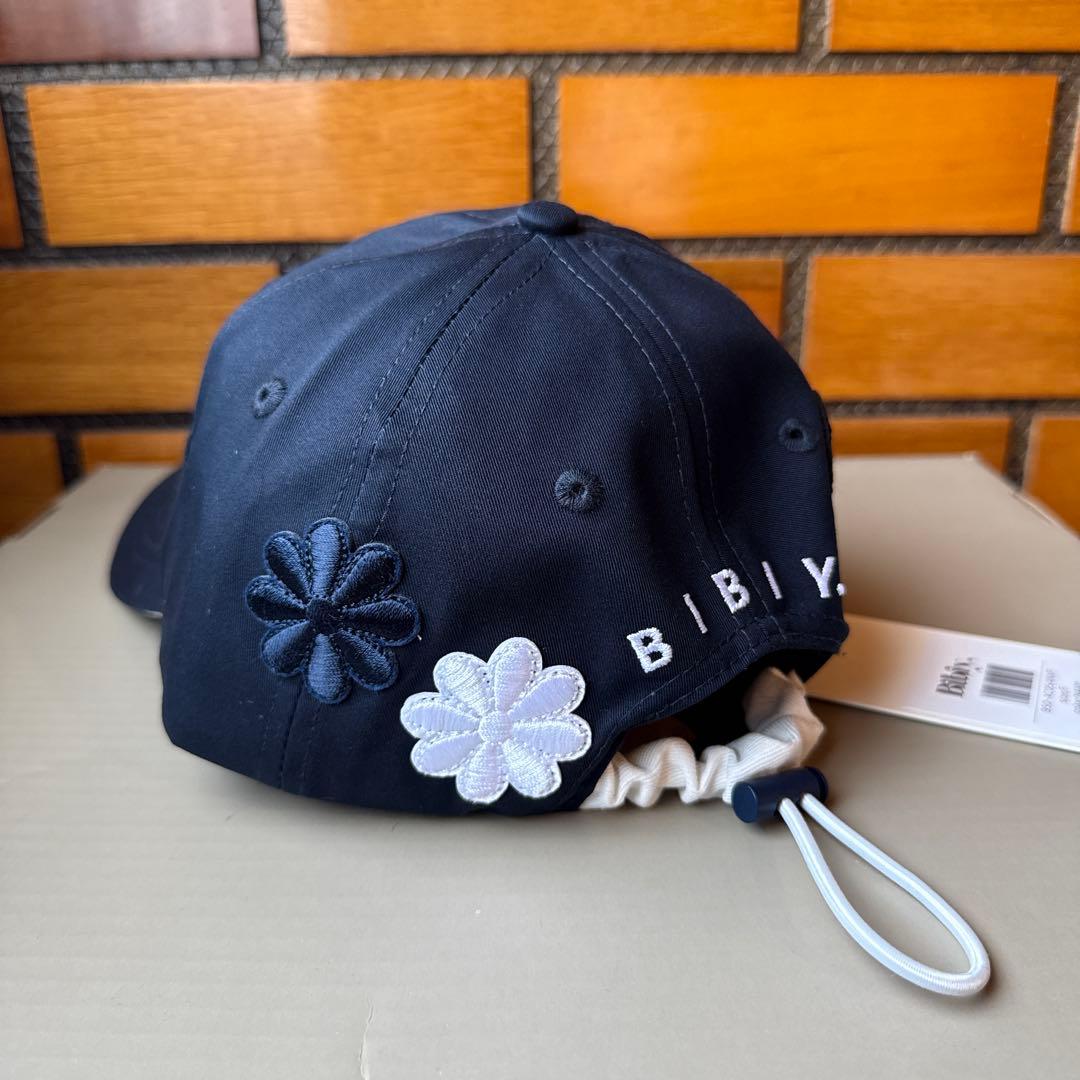 BIBIY ブラックベースボールキャップ