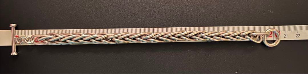 希少　メキシコ　メキシカン　シルバー　ブレスレット　フォックステイル　925