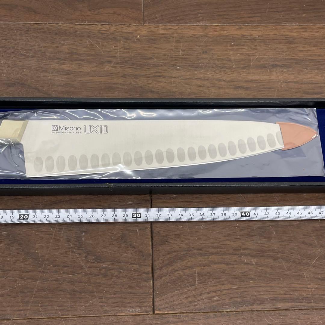 ECK36c 未使用 ミソノ UX10 牛刀 270mm サーモン型 庖丁