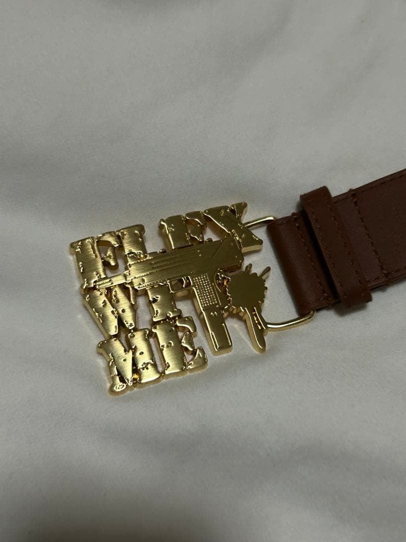 小物 FLEXWITME LOGO LEATHR BELT