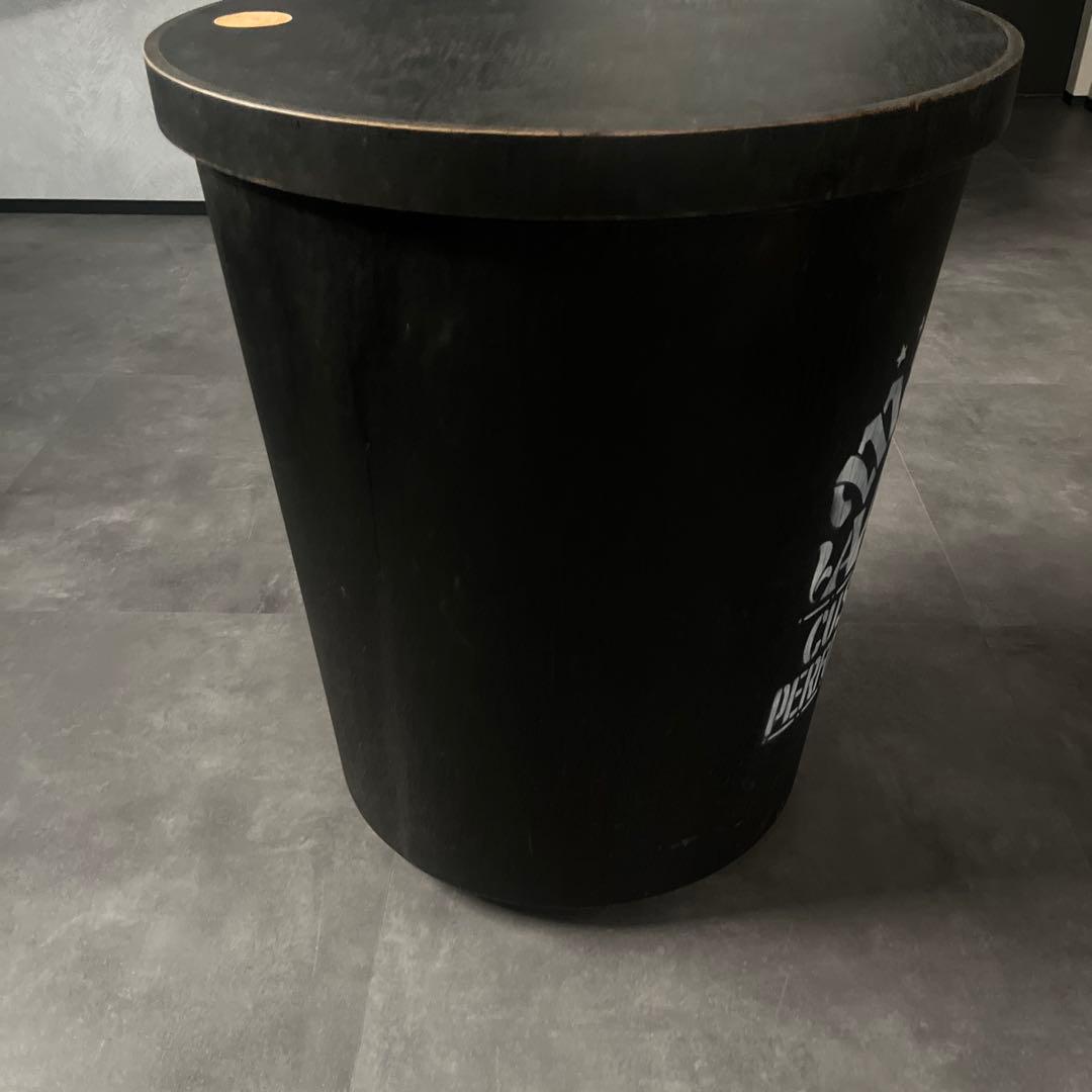 m&m furniture ゴミ箱(小) 黒
