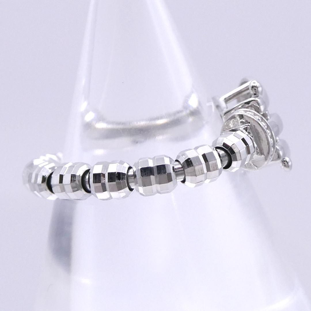 リング Pt900/950 ダイヤモンド0.10ct サイズフリー