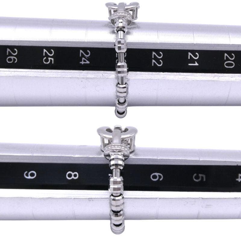 リング Pt900/950 ダイヤモンド0.10ct サイズフリー