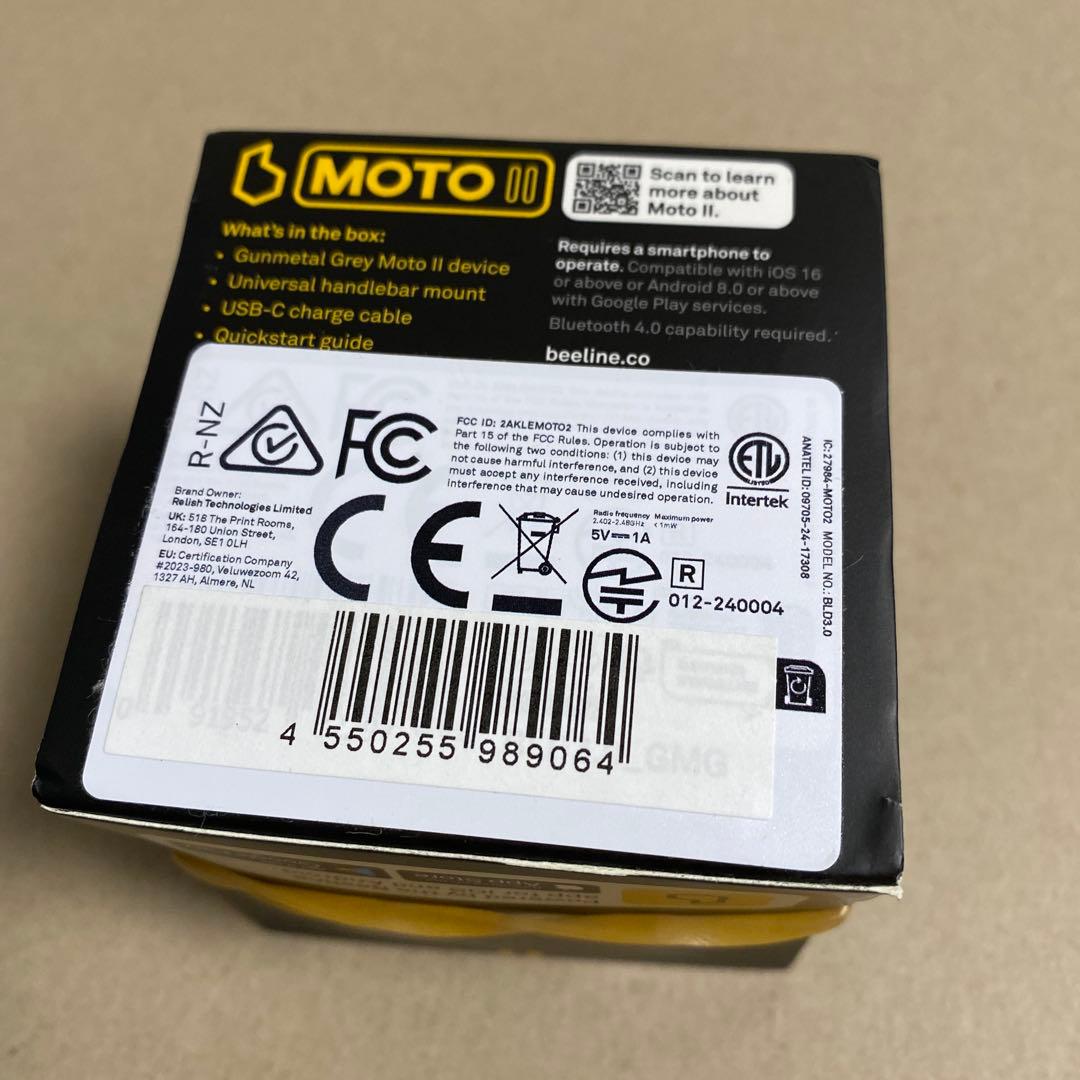 ジャンク品　Beeline Moto II BLD30-GMG