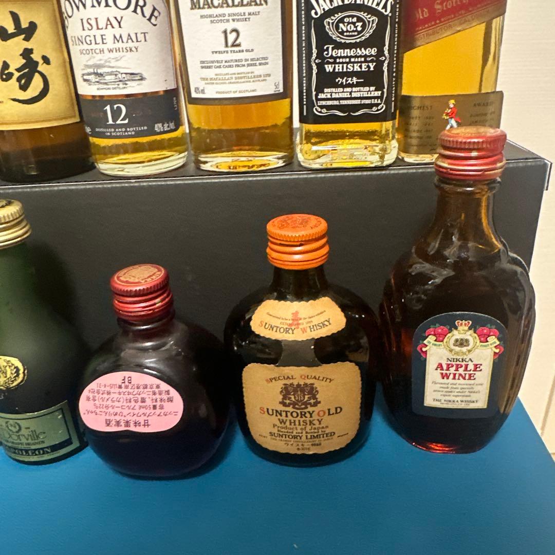 白州12年、山崎10年50ml山崎12年ミニボトル13本セット5
