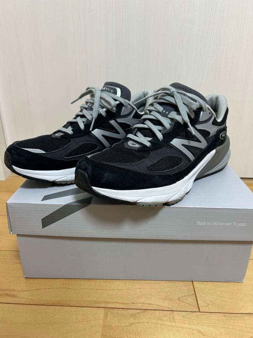 new balance 990V6　M990BK6 27cm