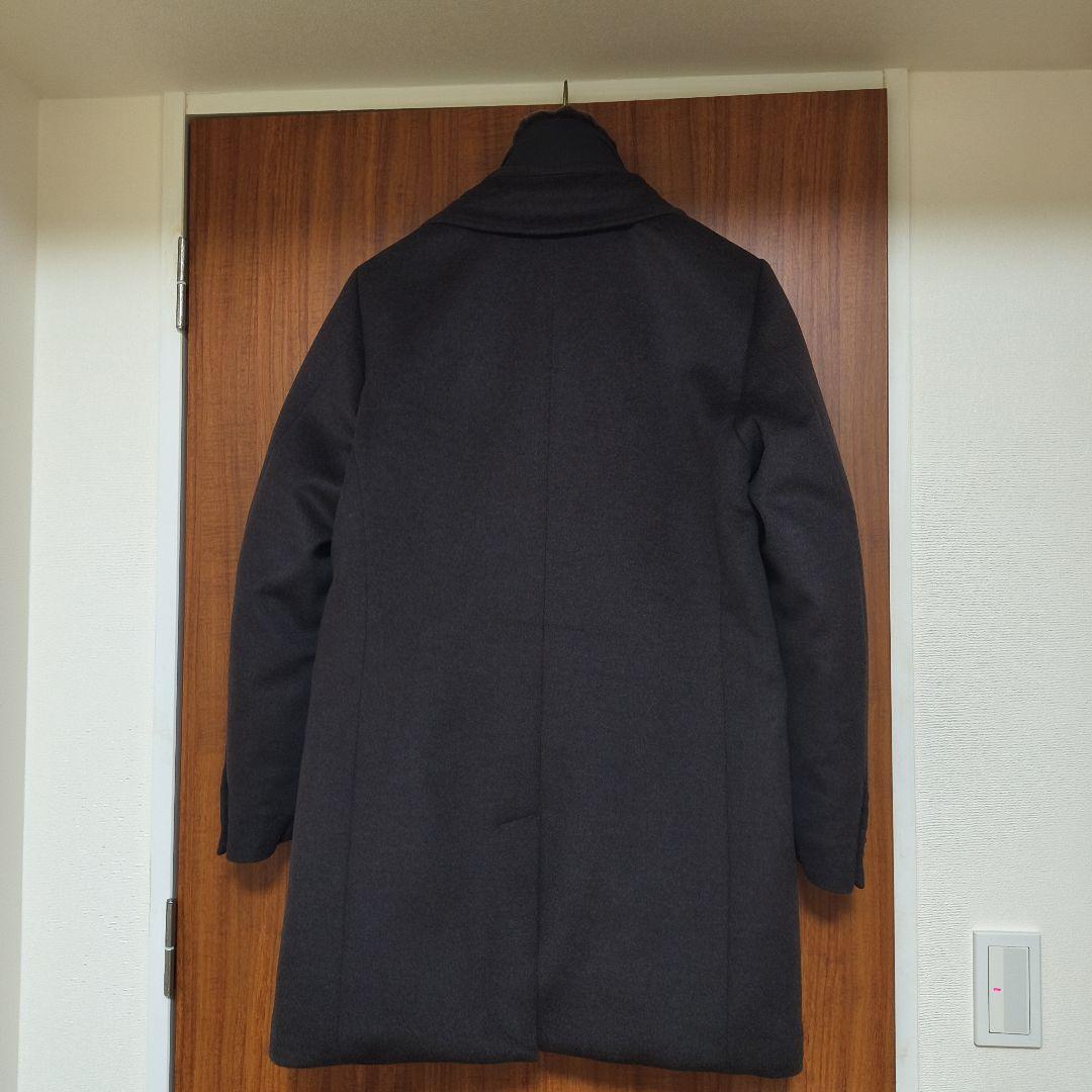 【早い者勝ち】MOORER ダークブラウン カシミヤ混ダウンコート