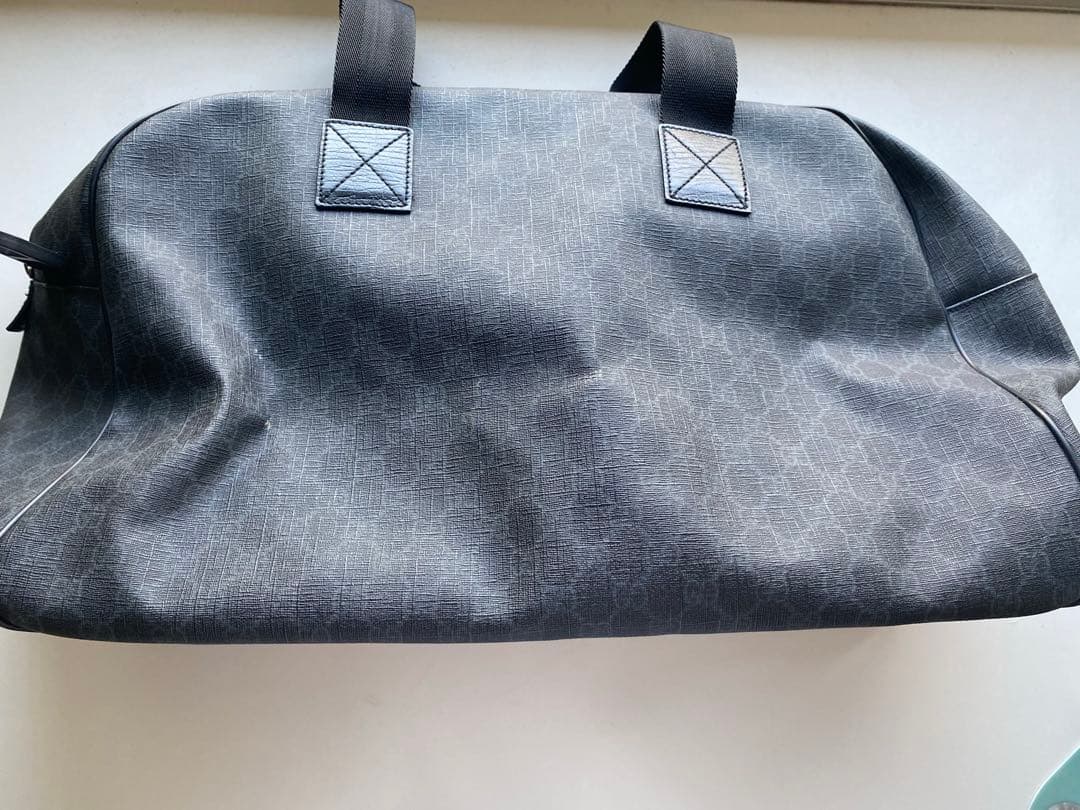 GUCCI グッチ　GGスプリーム　ボストンバッグ　保存袋つき