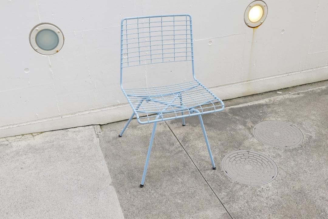 ガーデンファニチャー 50s wire chair by John Keal
