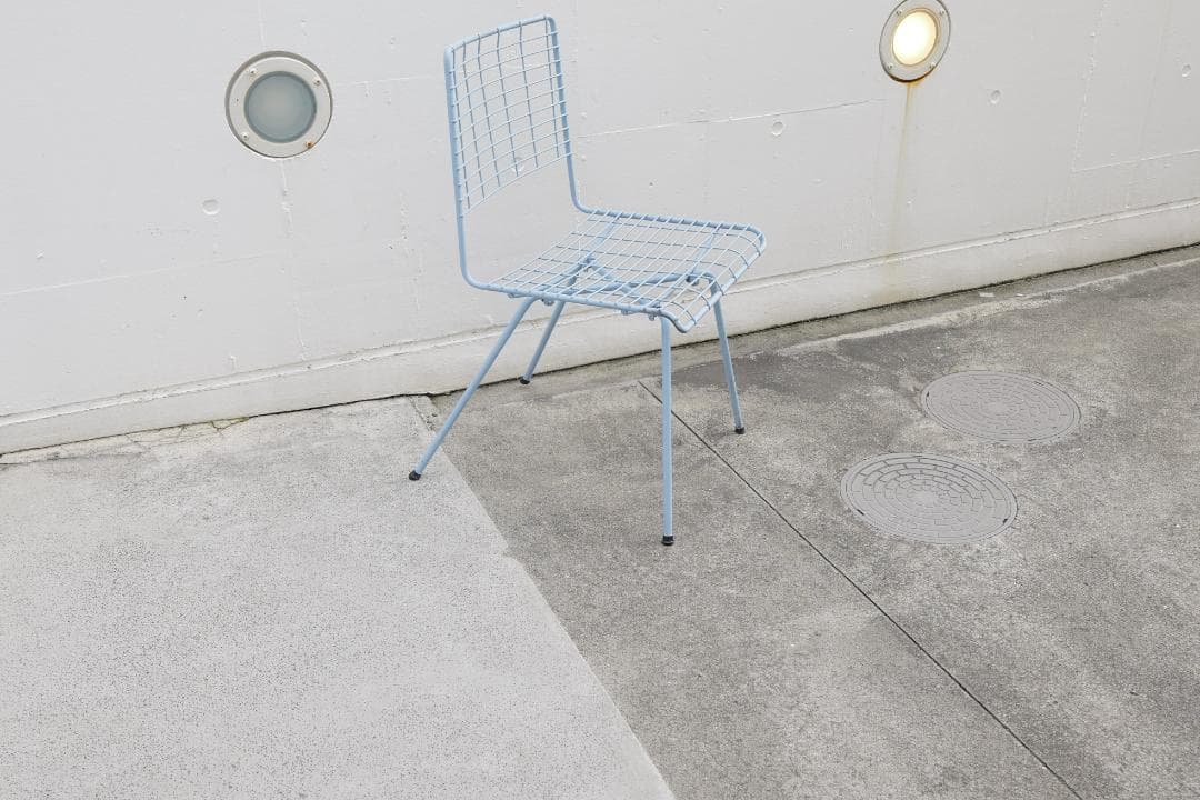 ガーデンファニチャー 50s wire chair by John Keal
