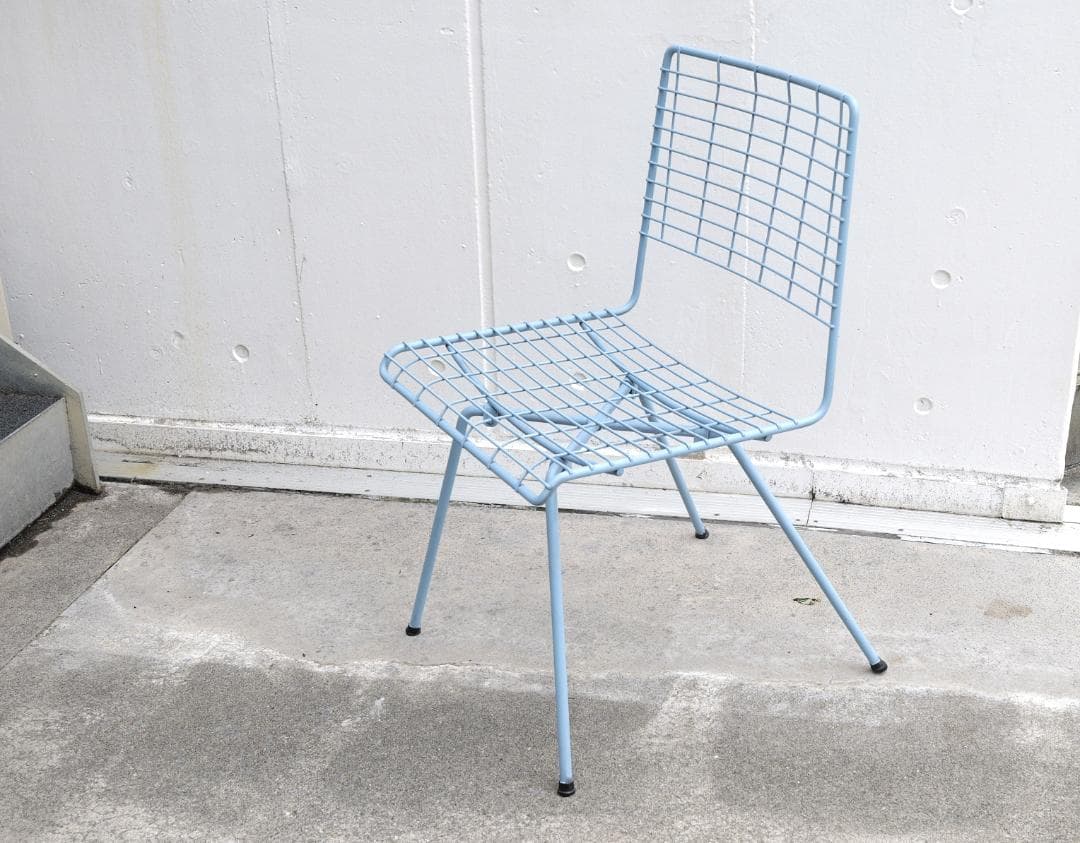 ガーデンファニチャー 50s wire chair by John Keal