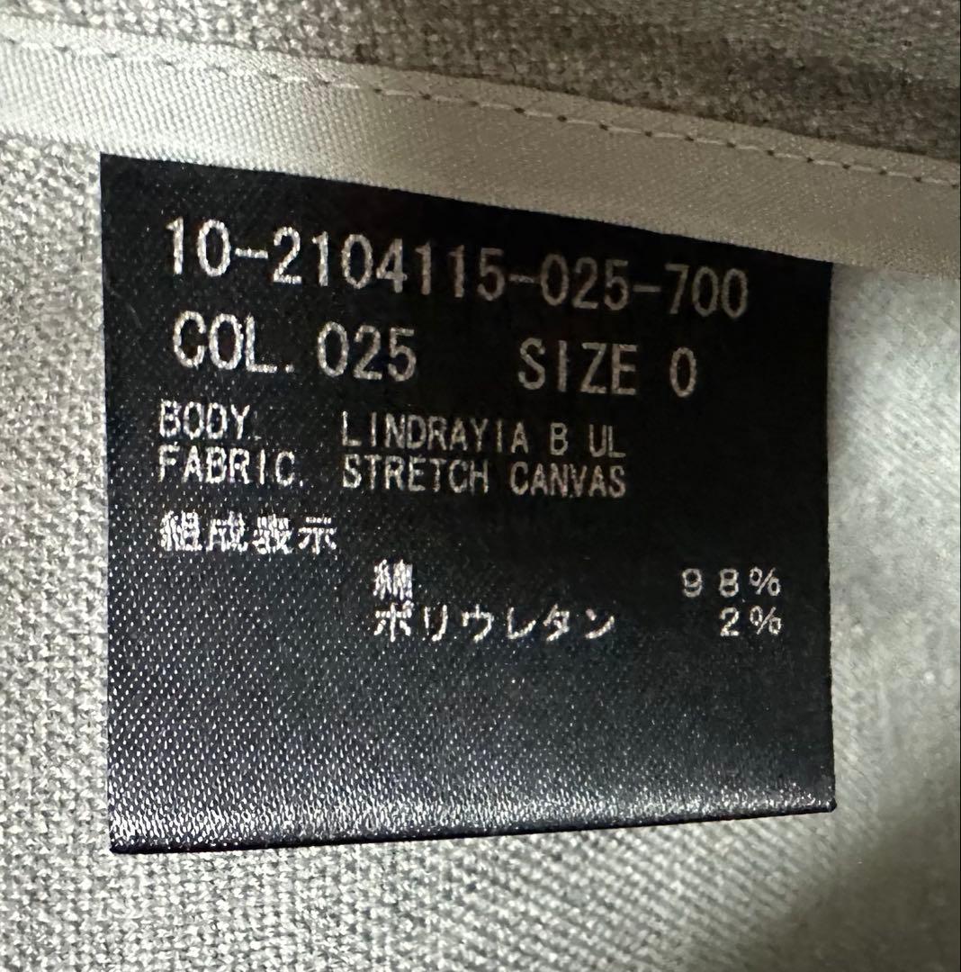 現行タグ　THEORY パンツスーツ　セットアップ　グレー　0 セオリー