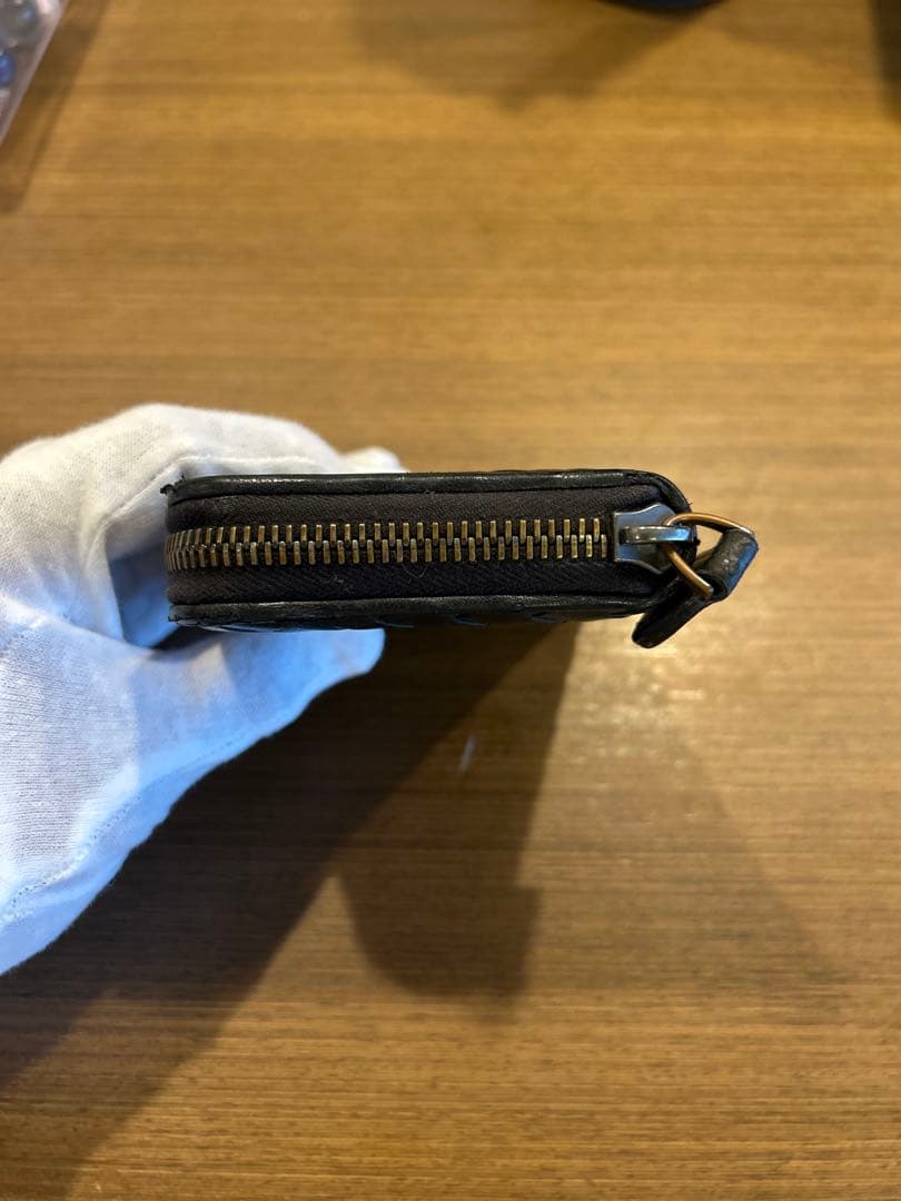 ボッテガヴェネタ ケース 小銭入れ イントレチャート ブラック メンズ