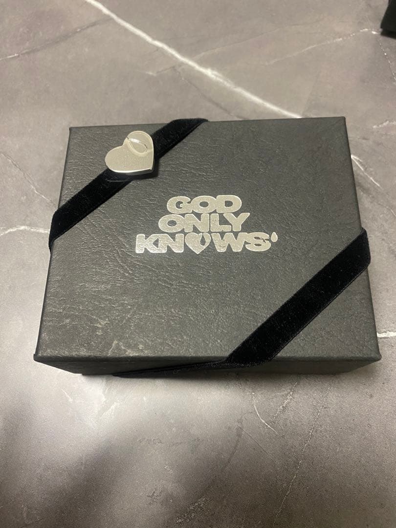 タイムセール！GOD ONLY KNOWS パールチェーンブレスレット シルバー