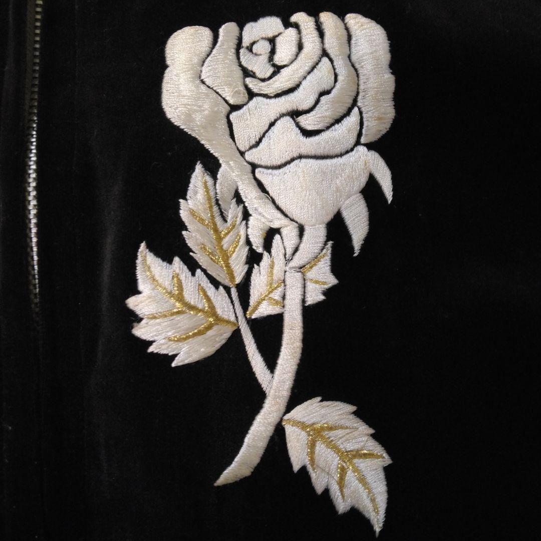 【イチオシ】プリンス商会 薔薇 別珍スカジャン
