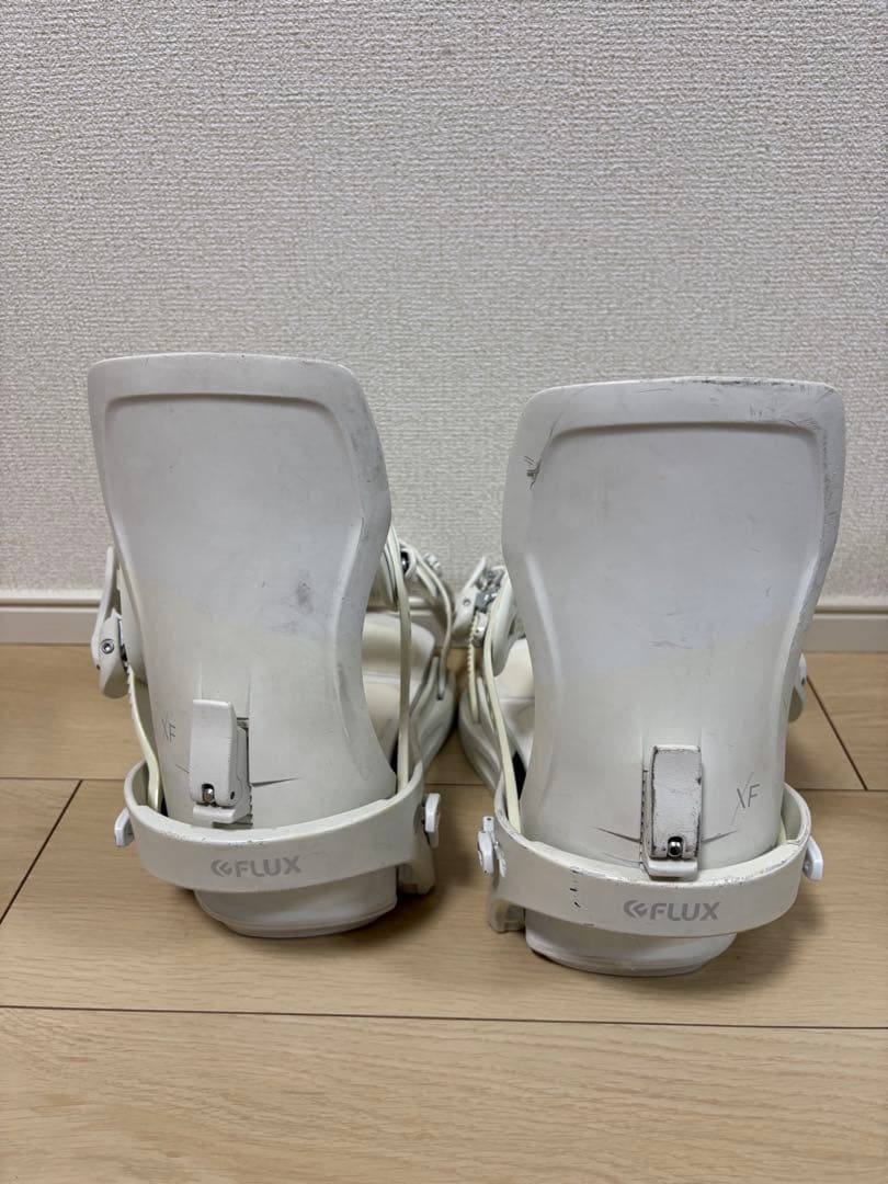 FLUX XF スノーボードビンディング M ホワイト