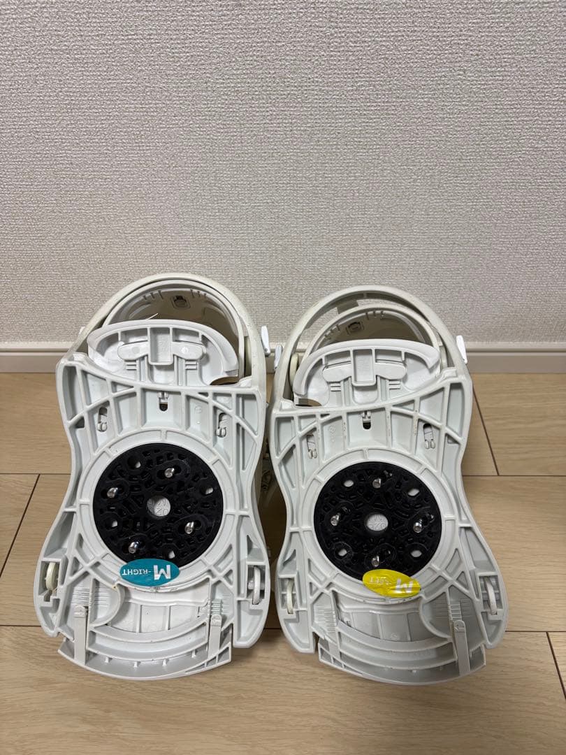 FLUX XF スノーボードビンディング M ホワイト
