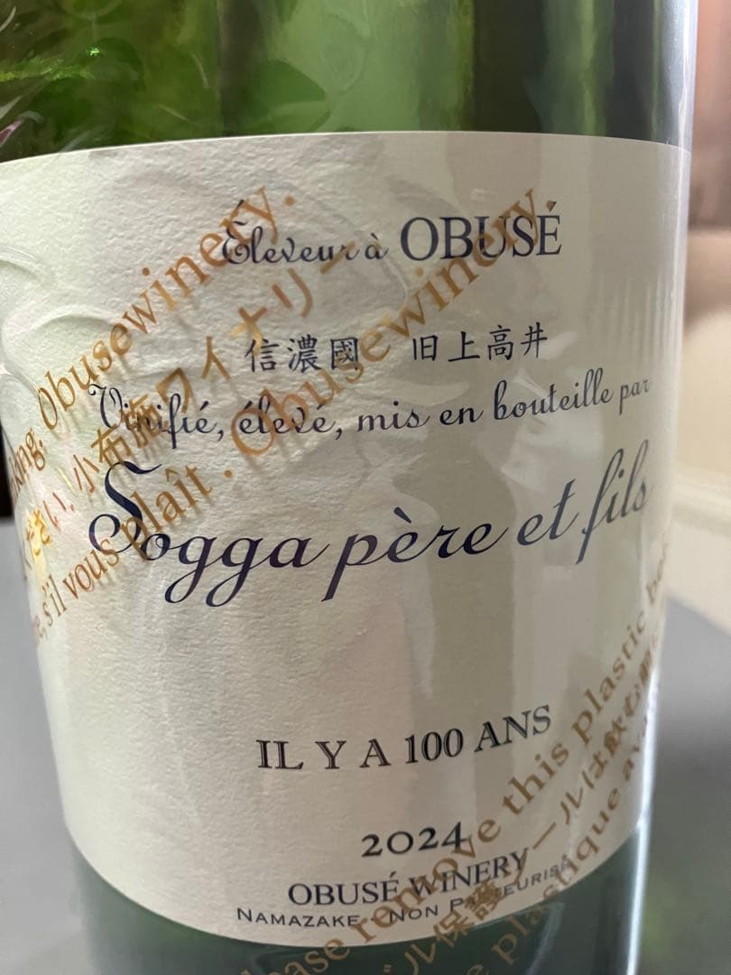 値下げ【最新】ソガペールエフィス イリヤソントン 小布施ワイナリー 1500ml