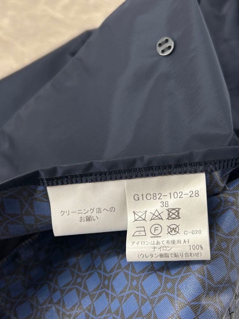 MACKINTOSH LONDON【ネイビー レインコート 38】メンズ