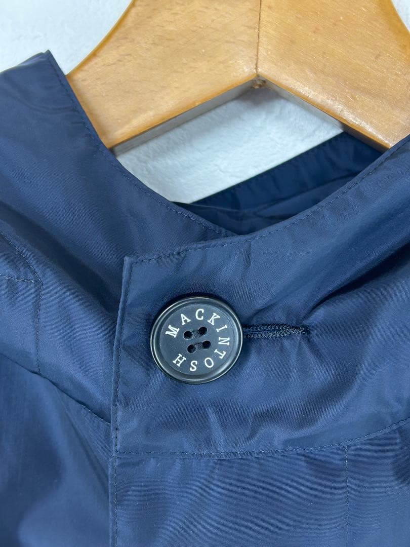 MACKINTOSH LONDON【ネイビー レインコート 38】メンズ