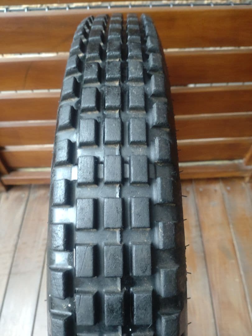 DUNLOP D803GP 前後中古タイヤセット　トライアル　値下げ
