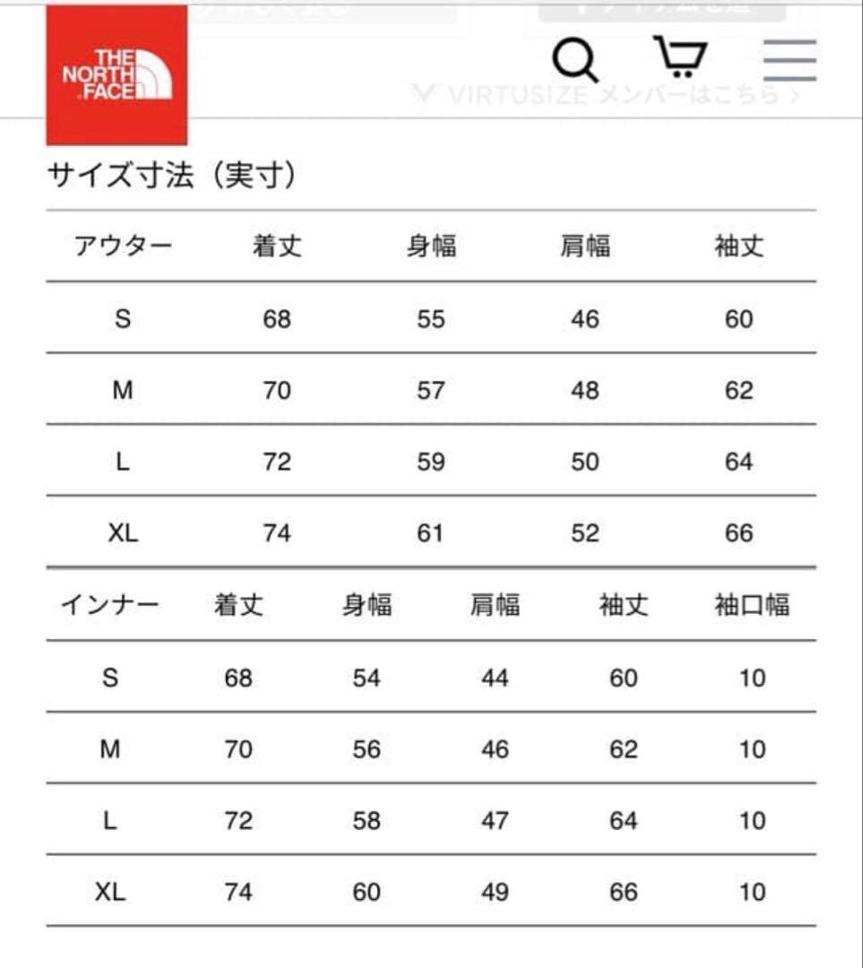 The North Face グレー マウンテンパーカー