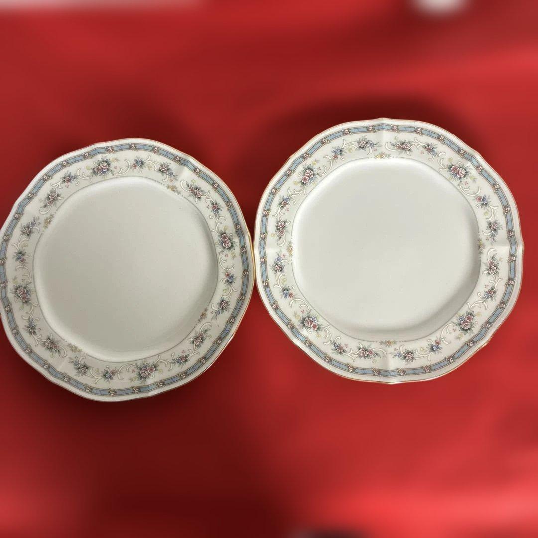 未使用ノリタケ NORITAKE アイボリーチャイナ モーニングセット（2客）