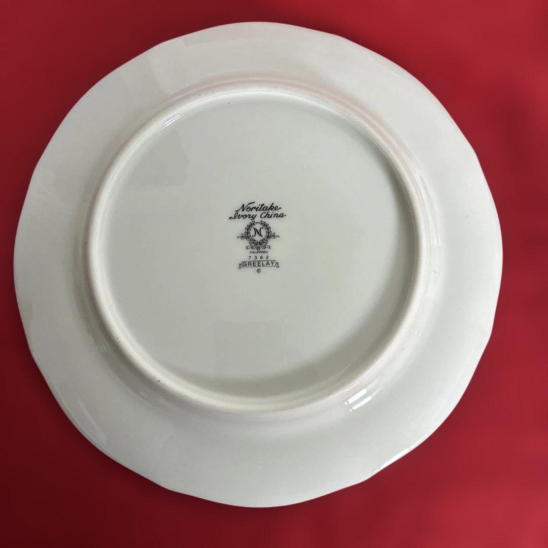 未使用ノリタケ NORITAKE アイボリーチャイナ モーニングセット（2客）