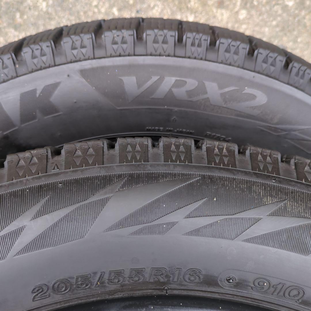 205/55R16 ①送料込み 2本 BLIZZAK VRX2