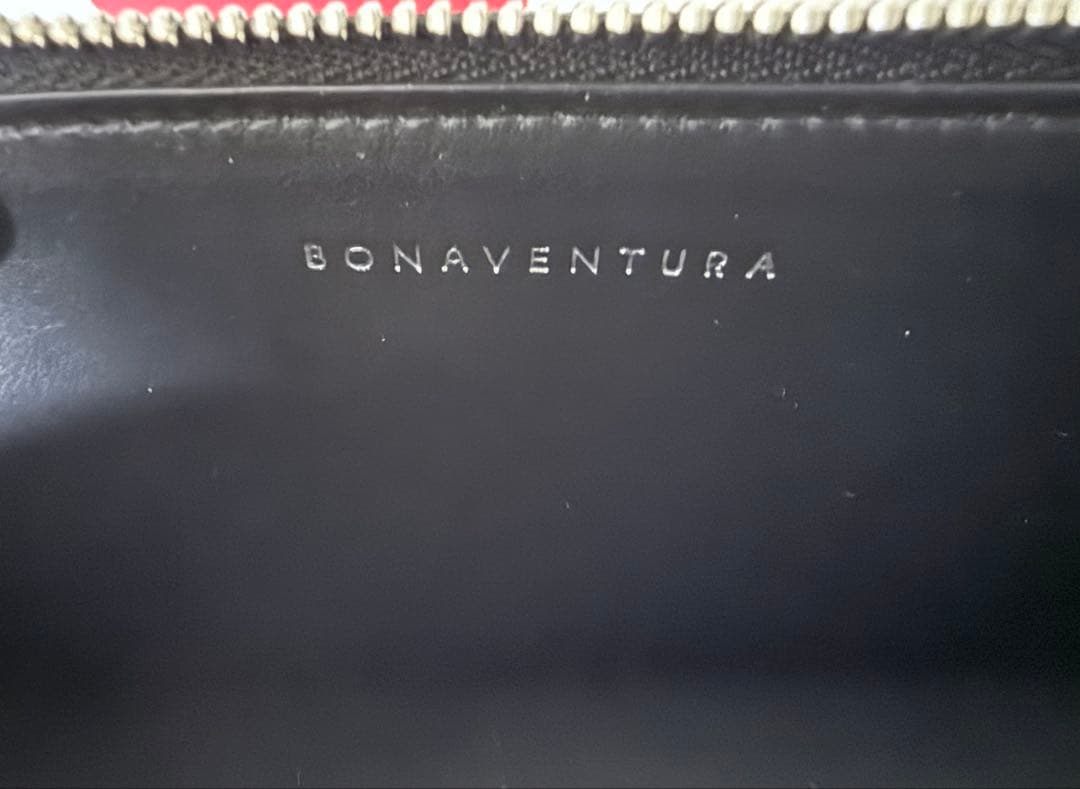 BONAVENTURA ブラックレザー 長財布