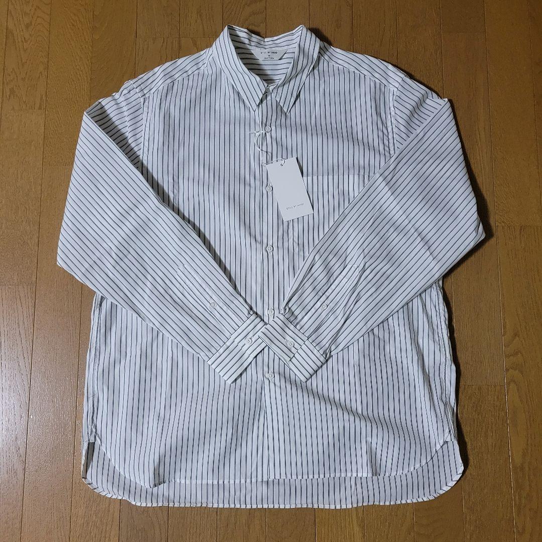 新品 25ss STILL BY HAND レギュラーカラーシャツ 46