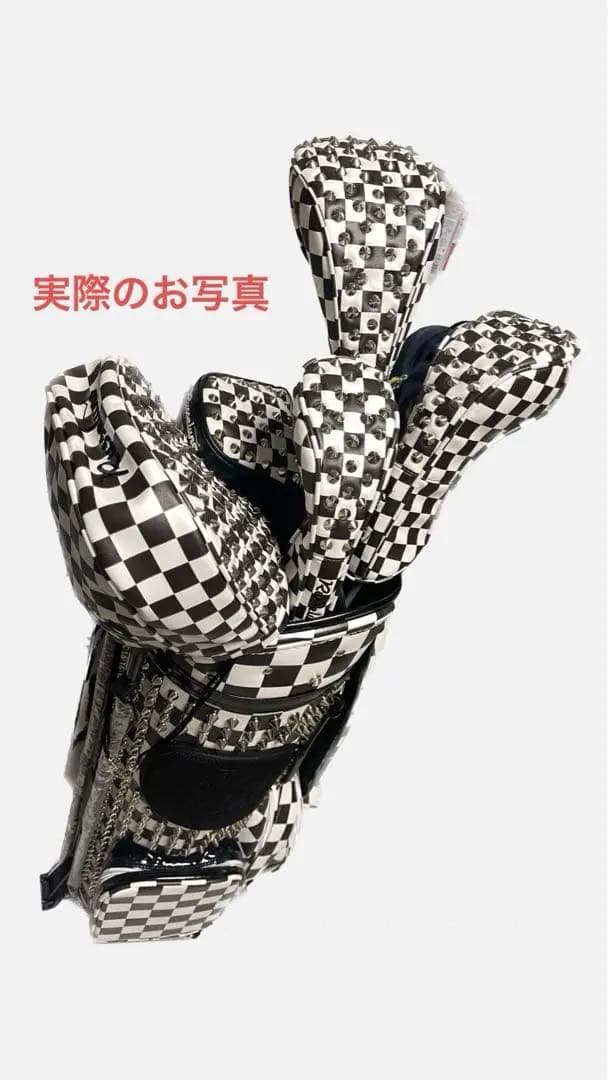 新品未使用！ Russeluno ラッセルノ スタッズキャディバッグ