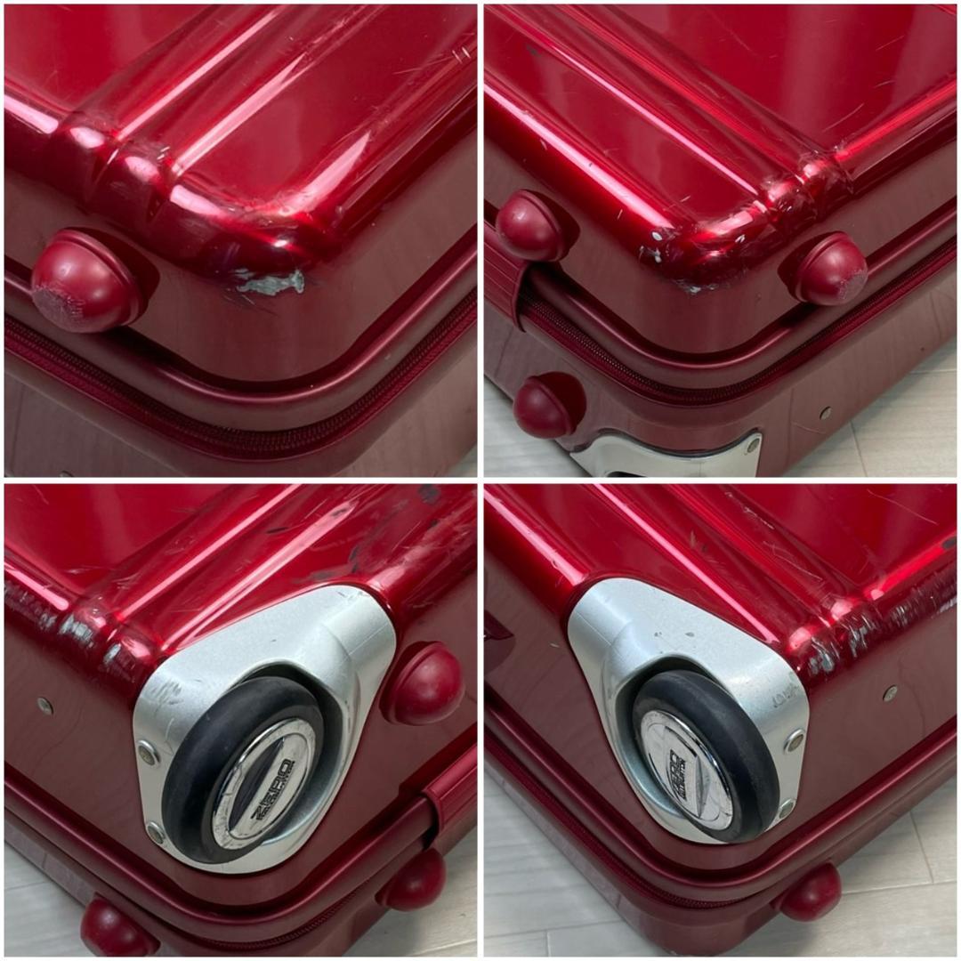 ゼロハリバートン　スーツケース　2輪　レッド　32L
