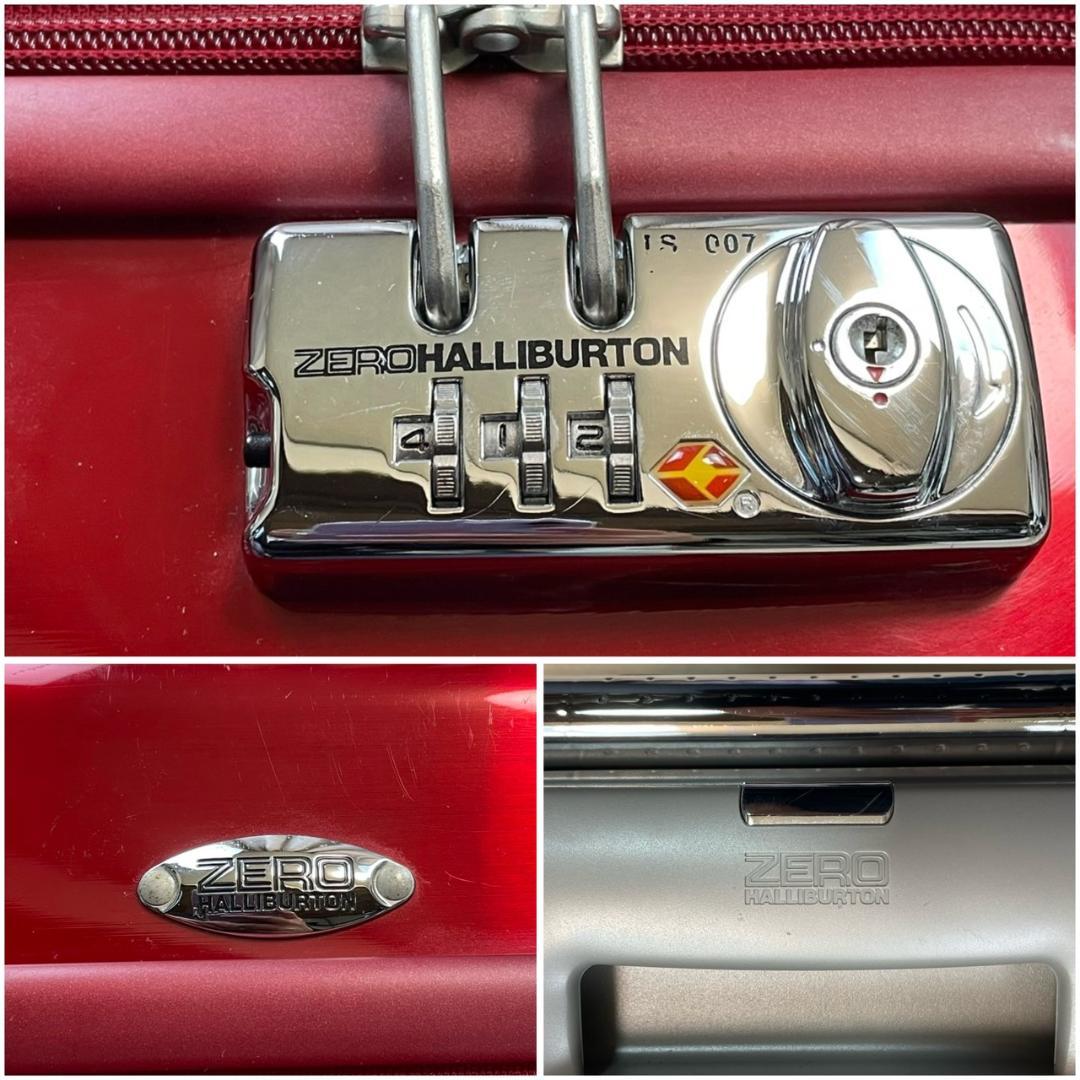 ゼロハリバートン　スーツケース　2輪　レッド　32L