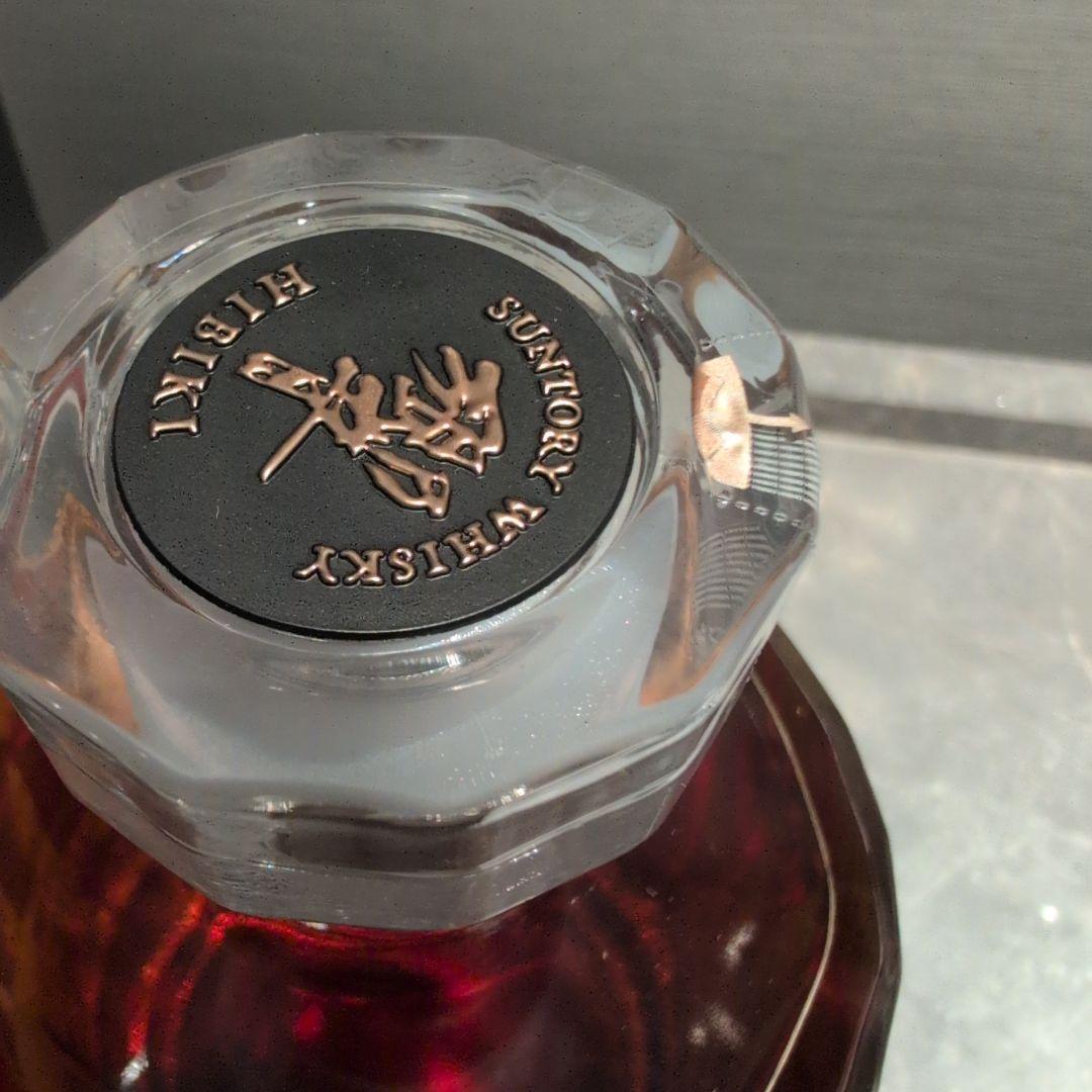 響 HIBIKI 21年　ウイスキー 意匠　SUNTORY 花鳥風月 箱付