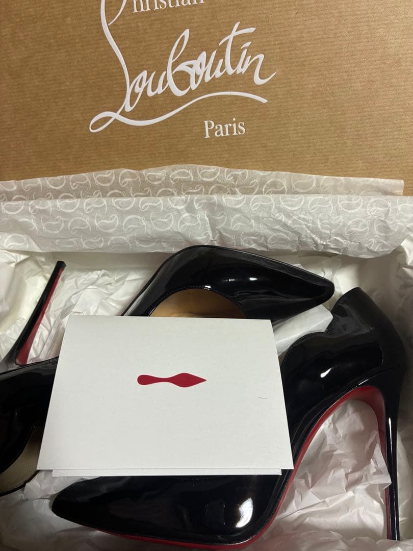 ま*ゅ様 Christian Louboutin ブラック ハイヒール