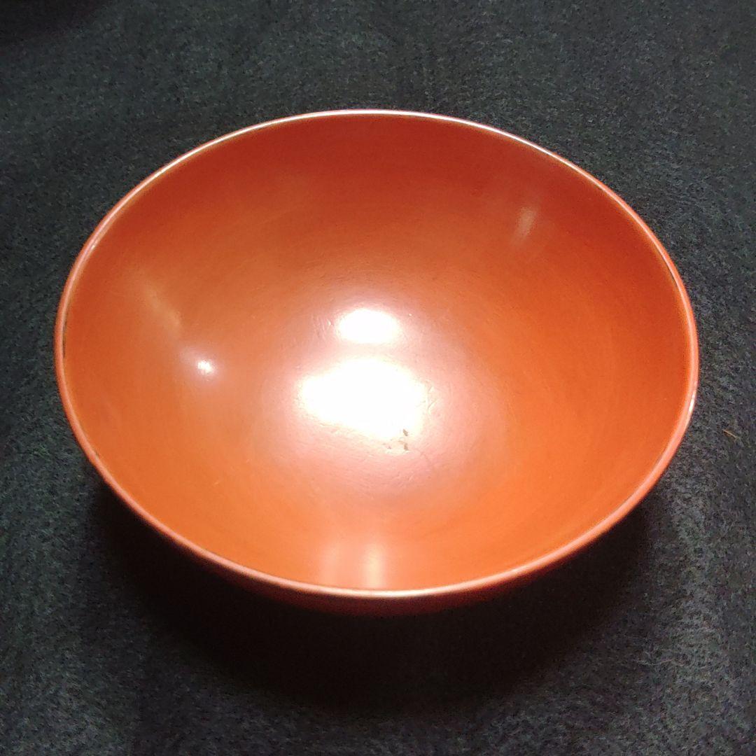 応量器　江戸初期　根来四つ椀二組完品　漆器