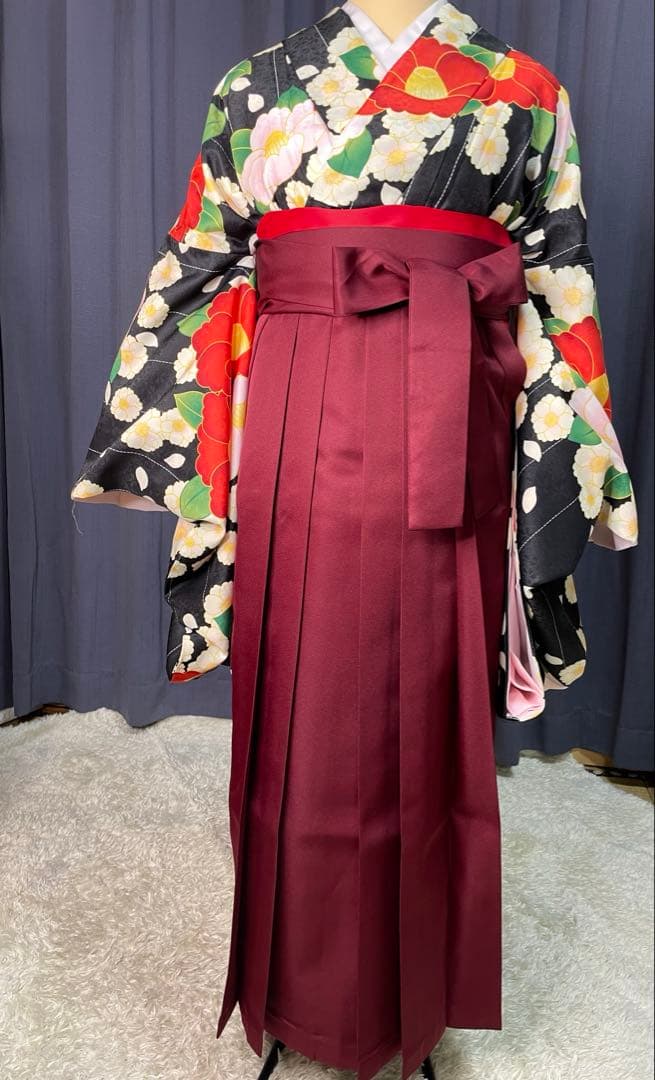 美品✨学生卒業式 袴セット 長襦袢付き ちはやふる　はいからさん　早い物勝ち