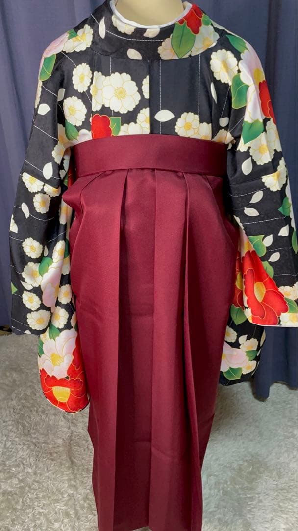美品✨学生卒業式 袴セット 長襦袢付き ちはやふる　はいからさん　早い物勝ち