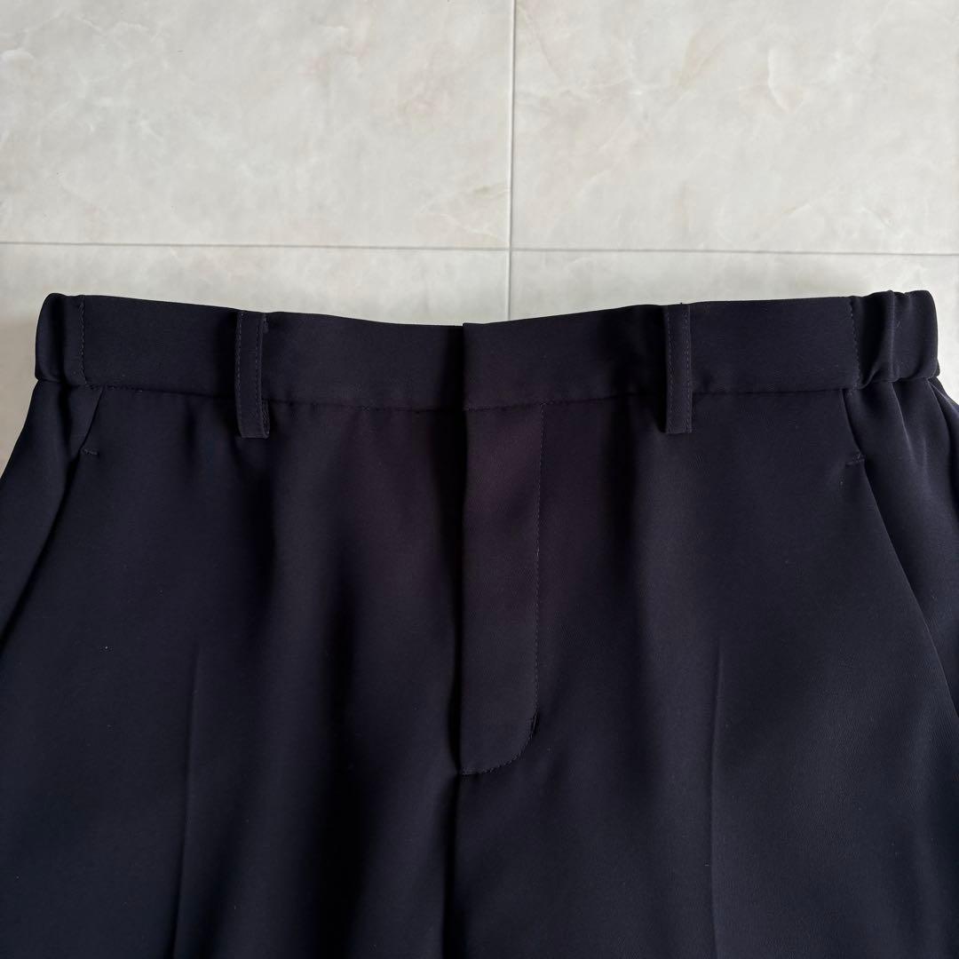 美品✨ユナイテッドアローズ ノーカラージャケット パンツ セットアップ 紺 40