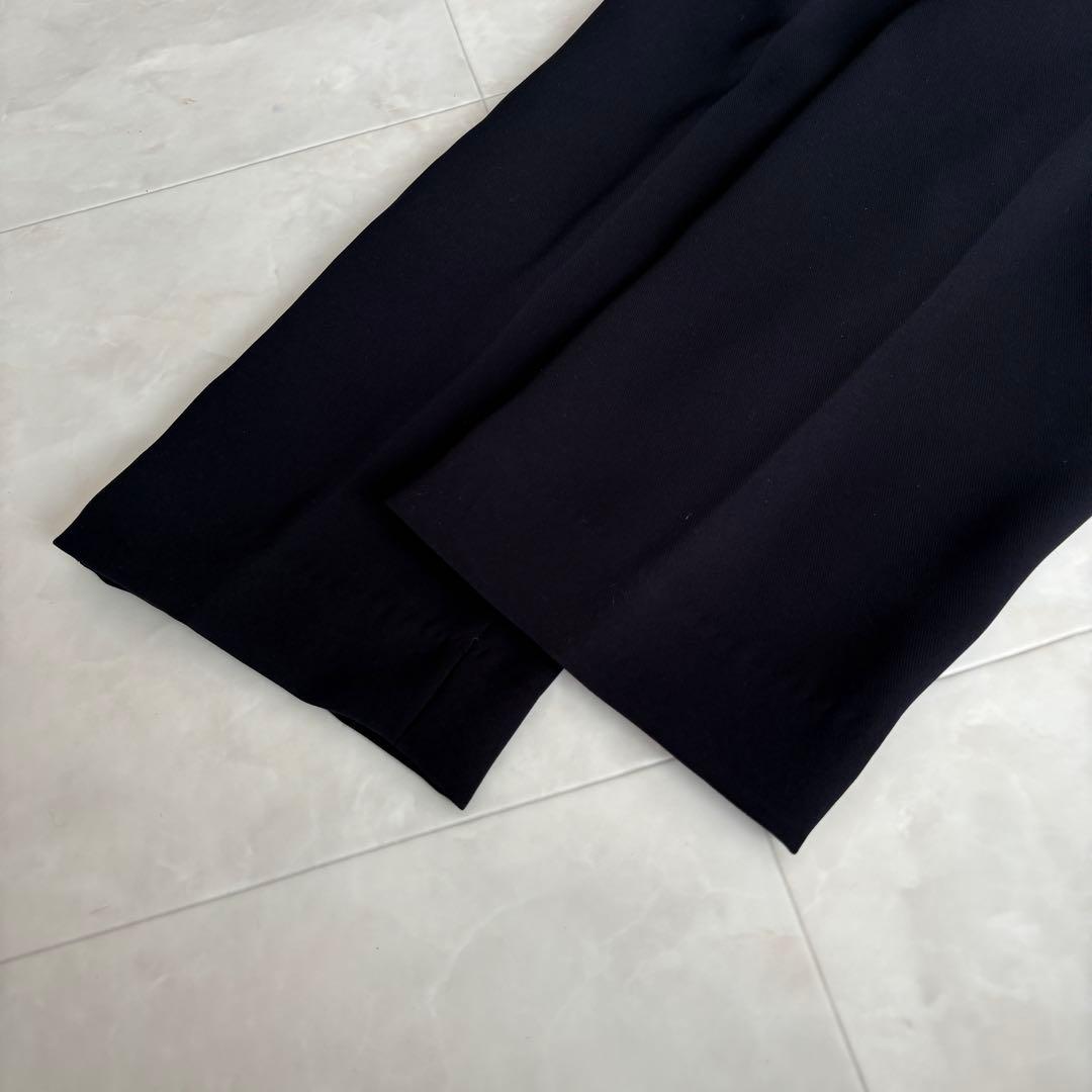 美品✨ユナイテッドアローズ ノーカラージャケット パンツ セットアップ 紺 40